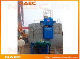 Установка автоматической односторонней дуговой сварки под флюсом поясов резервуаров