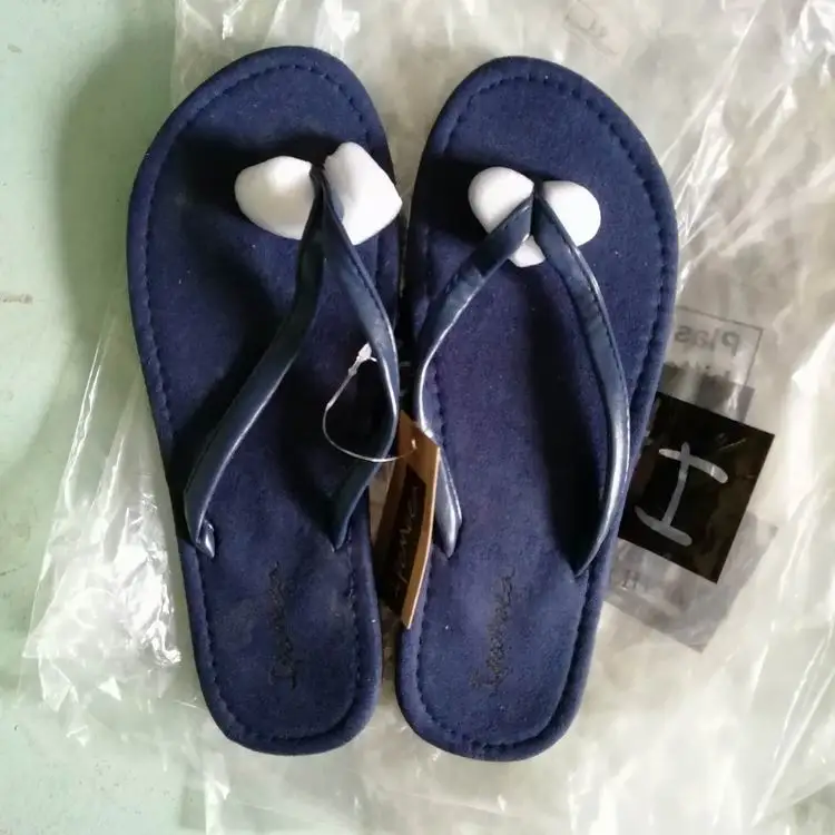 men PU strap beach slippers TPR outsole fashion flip flops