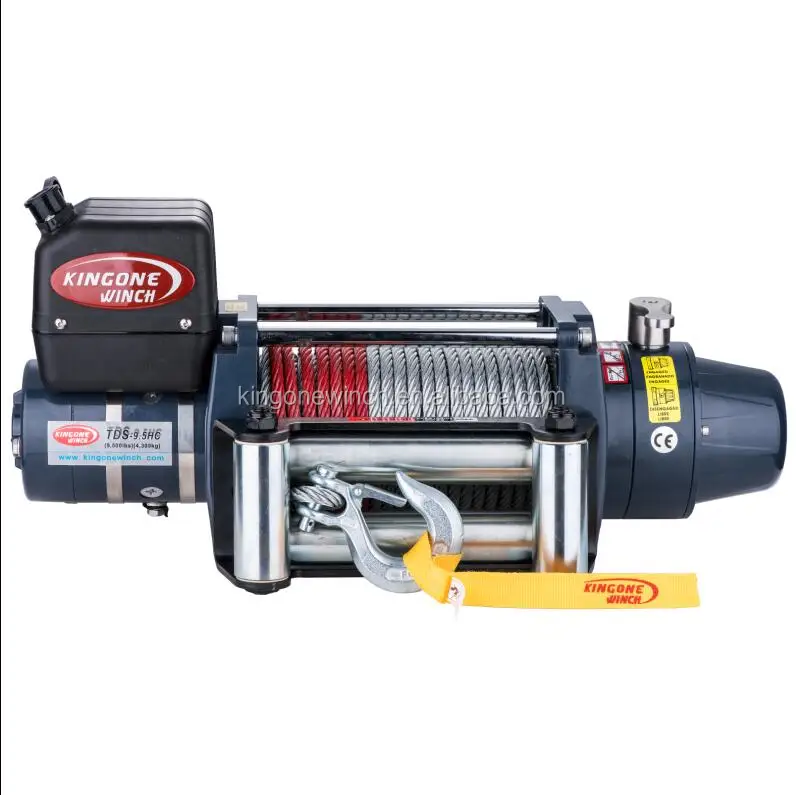 KingeOne made auto winch jeep winch 9500LBS  High Speed electric winch