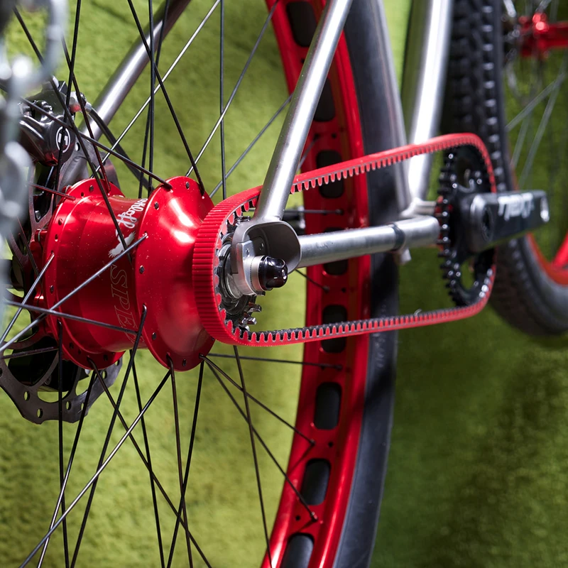 Gates Bicycle Sprockets Carbon Fiber Timing Belts Pulley Rubber V-belt CDX CDN Bike Drive Belt