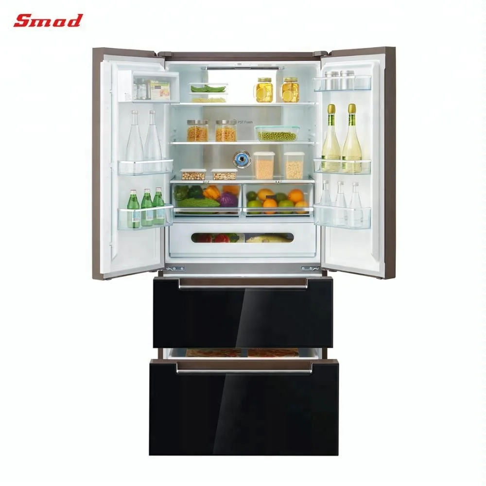 french door refrigerators black side by side refrigerator