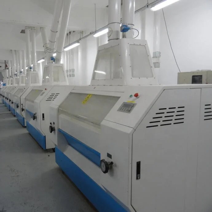wheat corn grain flour milling roller mill rollermill roller wheat mill with cast iron structure used in flour milling industry