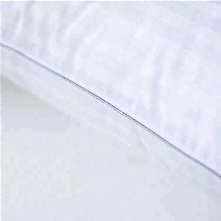 Feather Pillows Goose Feather Pillow Wholesale Promotional Best Selling Factory Price Almohada Hotel Soft Down Adults Neck 50pcs