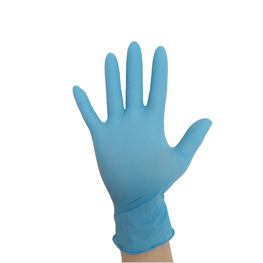 Comfortable Nonporous Disposable Nitrile Exam Dentist Daily Work Gloves