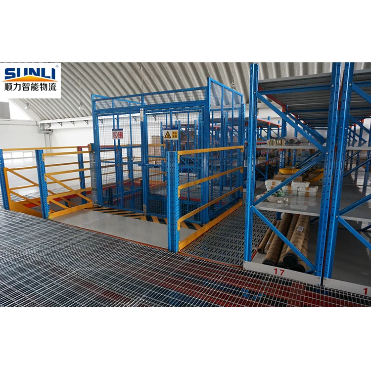 Warehouse Rack, Metal decking shelves Mezzanine System