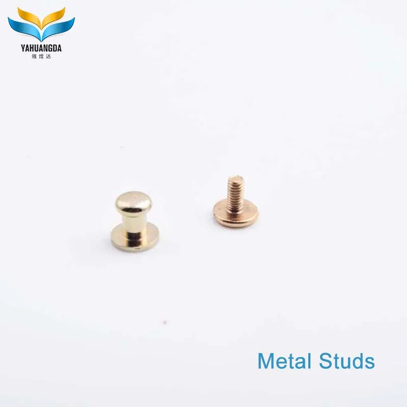 fashion new product shiny gold metal brass decorative studs  RS fitting for shoes bags