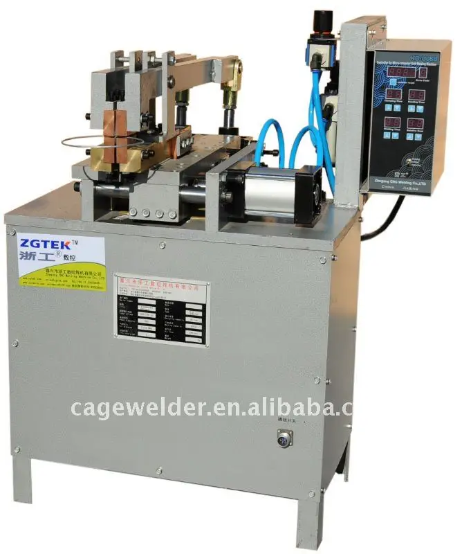 
Ring butt welding machine for filter bag cage 