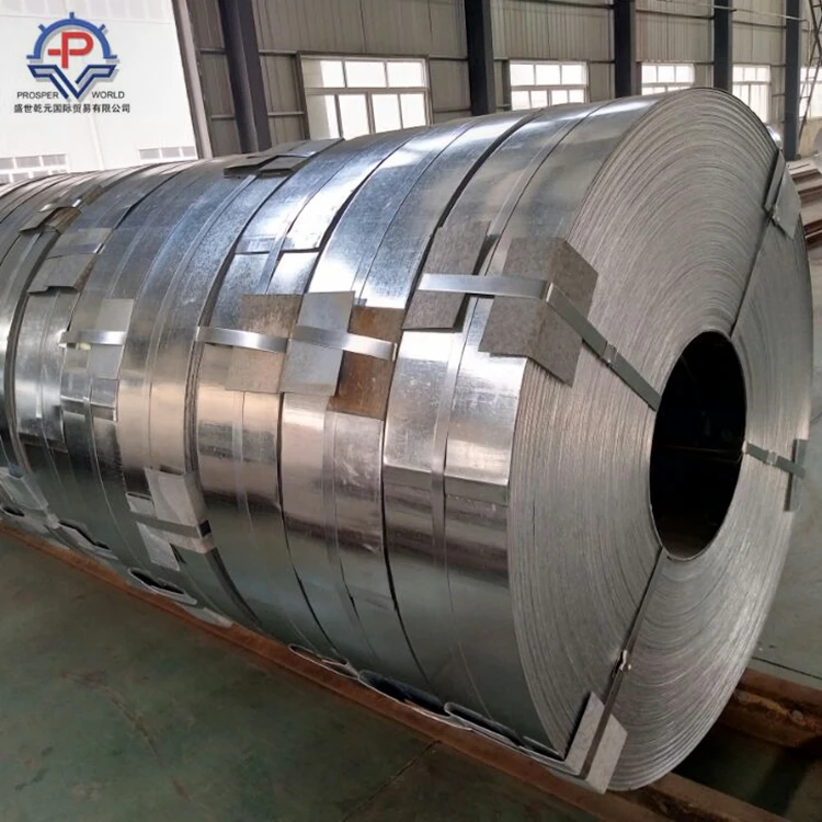 cold rolled Zinc Coated hot dipped Galvanized Steel strip coil for binding belt (60737178422)