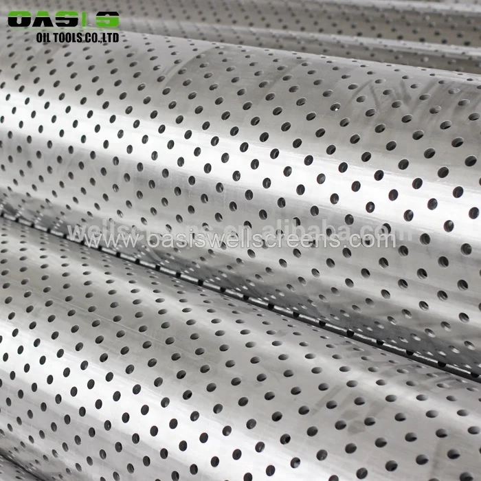 ASTM A312 AISI316L Perforated Water Well Casing Pipe for Borehole Drilling
