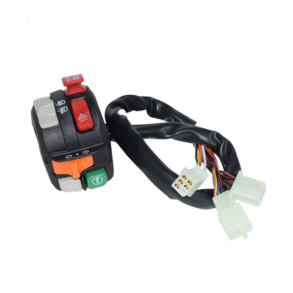 Руль мотоцикла UTV, 7/8 дюйма, 22 мм, переключатель сигнала поворота