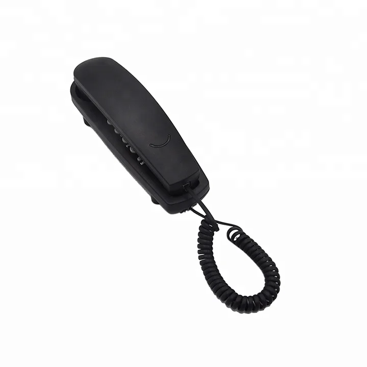 Shenzhen Mini Desktop and Mountable Slim Phone for Home Decoration with Last Number Redial Function