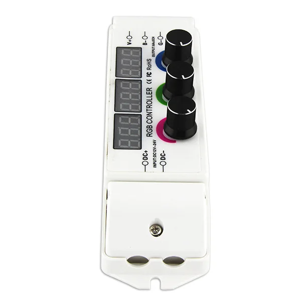 BC-350RF DC12-24V Полноцветного светодиодного освещения контроллер RGB LED RF пульт дистанционного управления для RGB Светодиодные полосы света