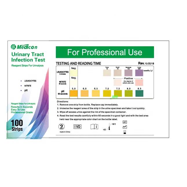 OEM offer urinary tract infection test strip urine test