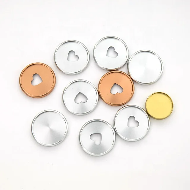 Hottest sale customized heart shape aluminium  discs