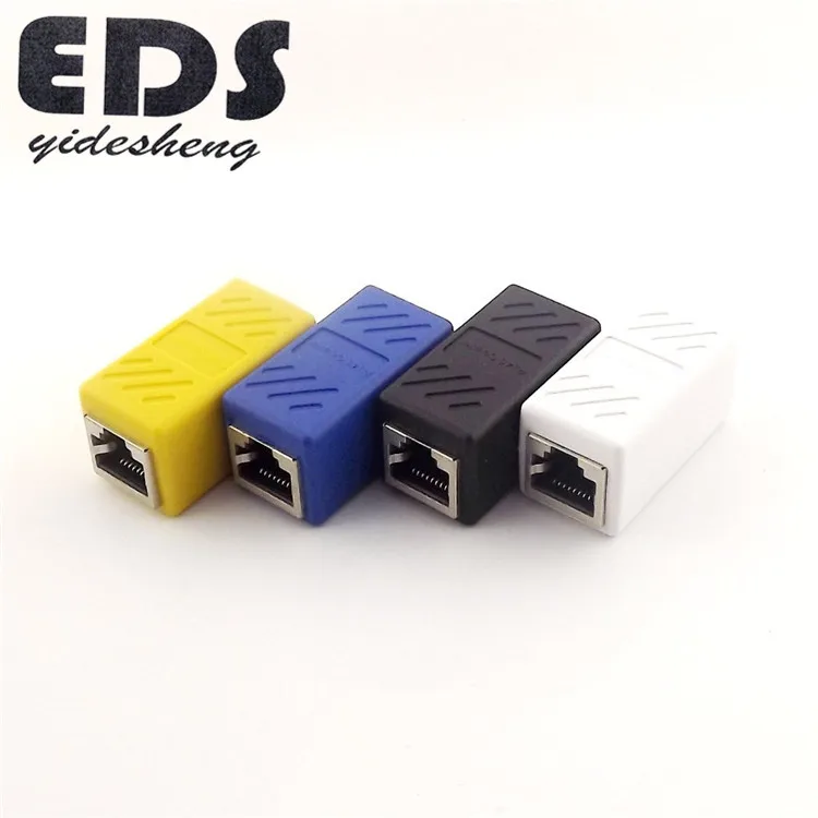 
Wholesale hot sale RJ-45 female to female network LAN coupler expander connector adapter 