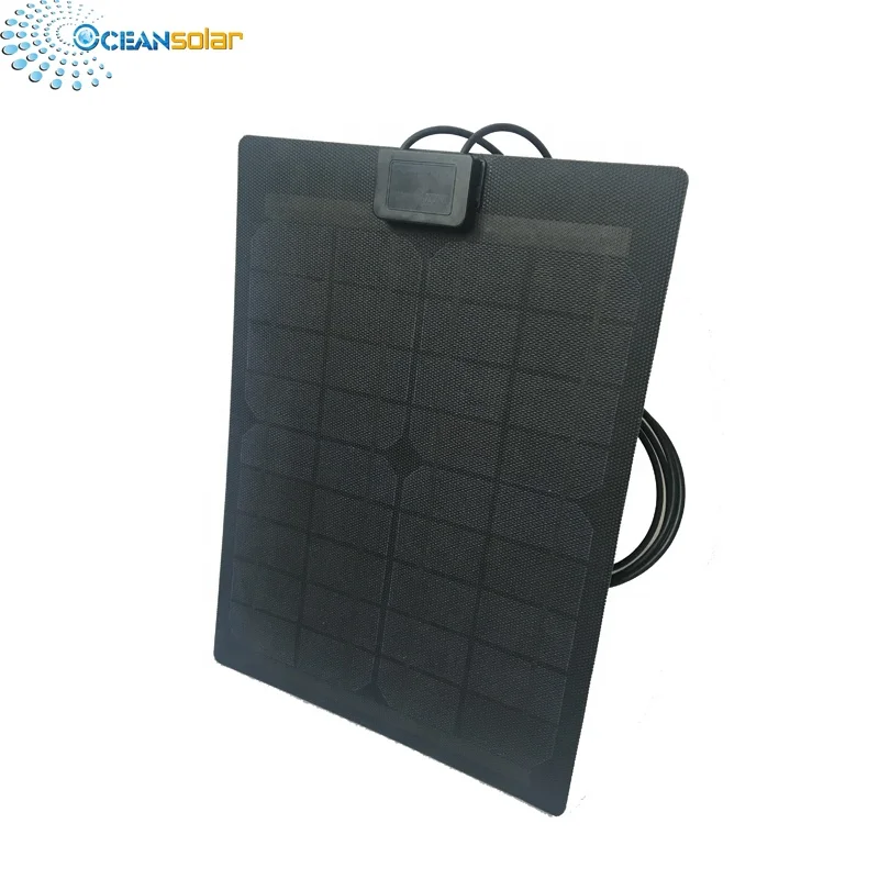 Oceansolar Mini ETFE 20w Flexible Solar Panel with 156 Mono Cell