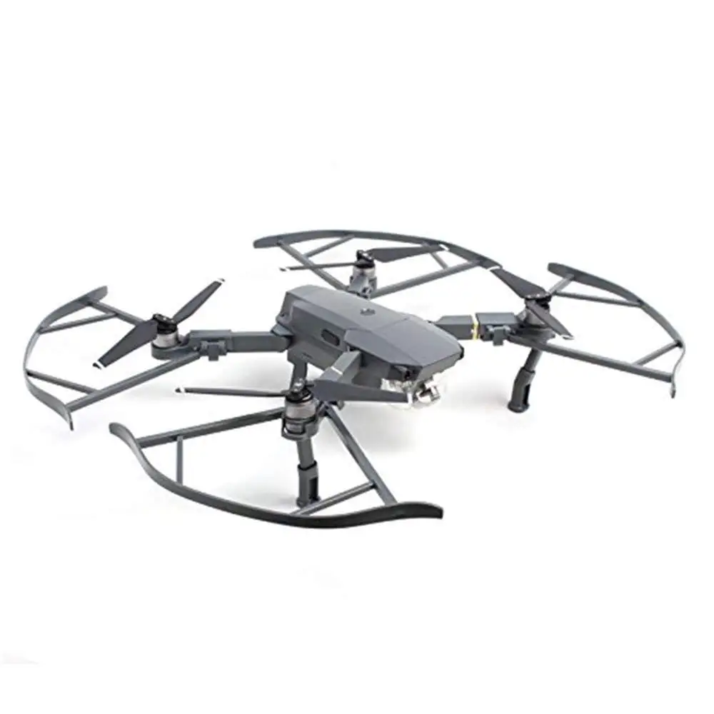 Drone Mavic Pro Platinum Accessories Propeller Guard Bumper Protectors Quick Release Not Affect Obstacle Avoidance(Gray)