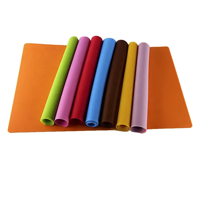 
60x40cm Counter Top Protector Placemat Large Silicone Pastry Mat 