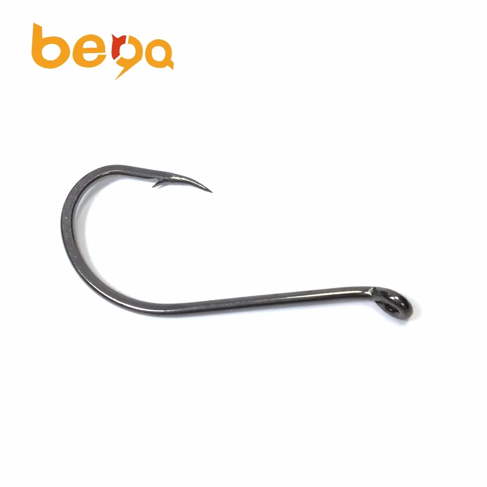 Stainless Steel Saltwater Crank Barbed Barb Fishing Hook