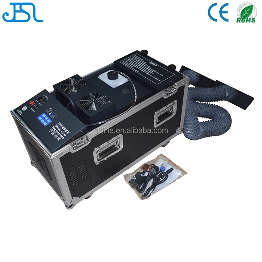 Smoke water-base fog machine 3000w stage effect low lying water fog smoke machine
