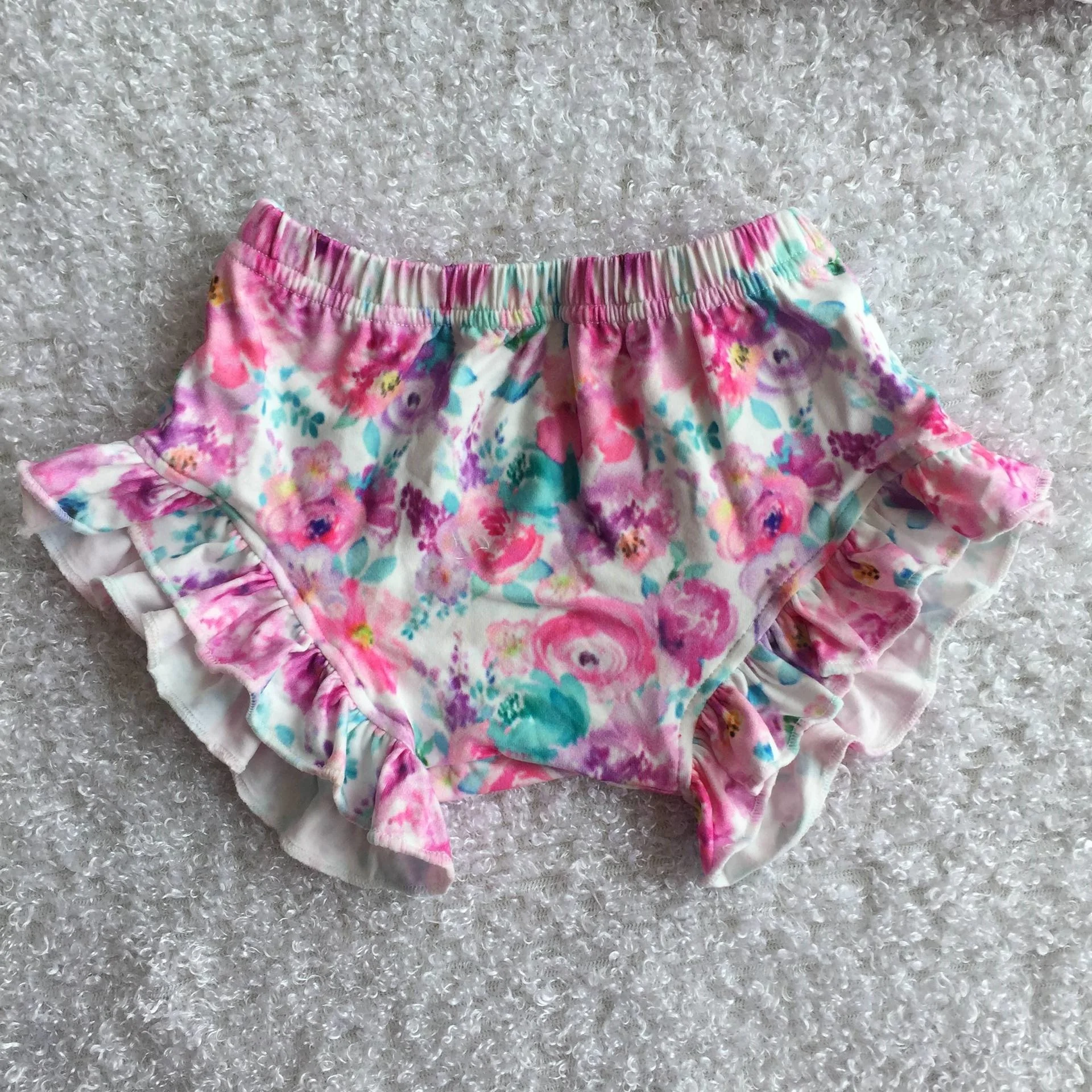 
hot sale baby bloomers summer bummies taco shorts tie dye cow bloomer 