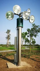 Pneumatic telescopic mast heavy  radio antenna mast tower