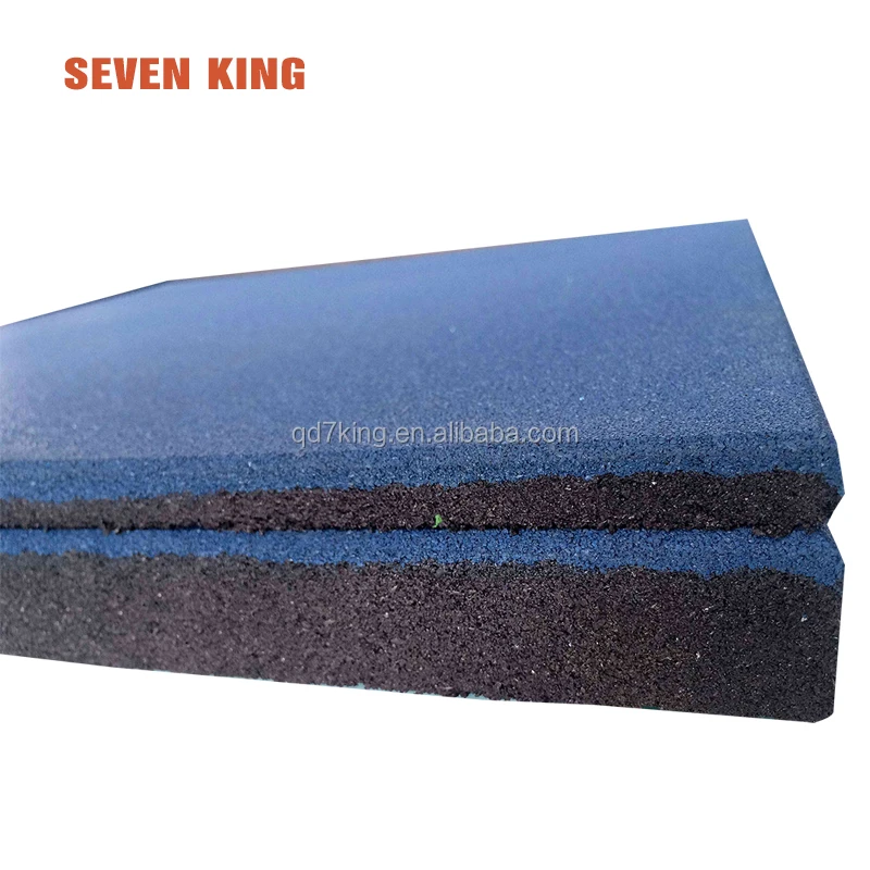QD 7king China Manufacturer outdoor tiles rubber flooring for gym rubber mat