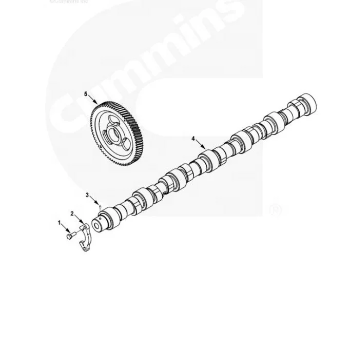 Запчасти для экскаватора Dongfeng dcec L8.9 394400 опорный карданный
