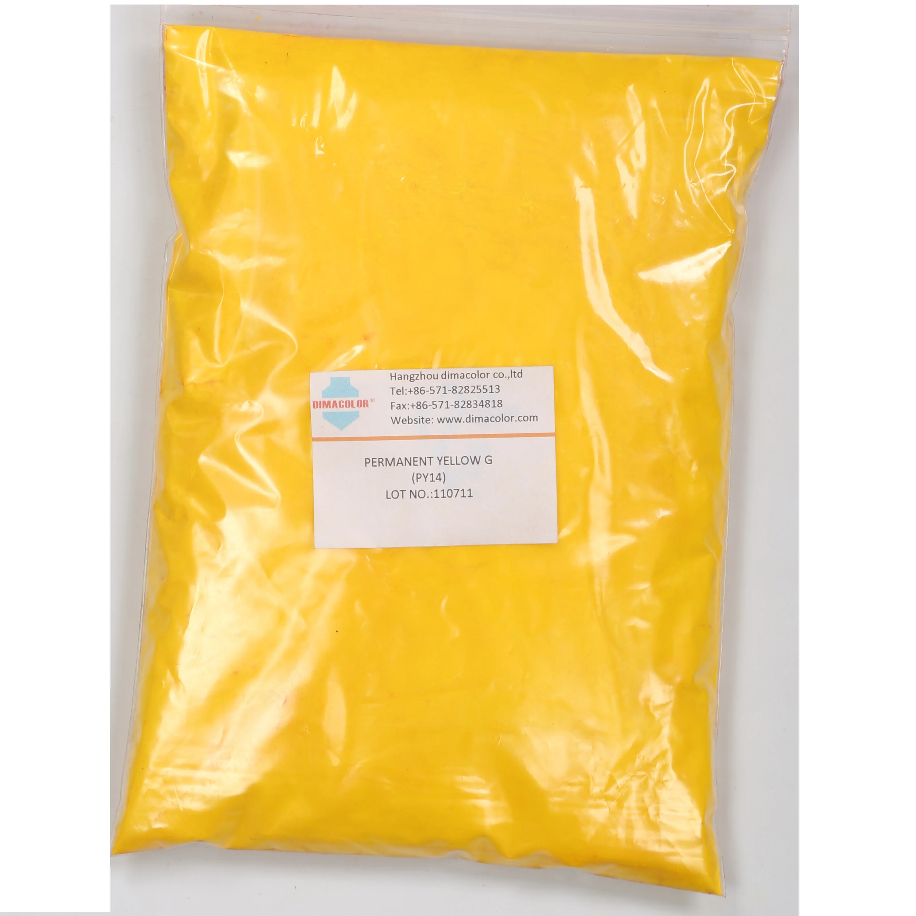 PIGMENT YELLOW 14 (PERMANENT YELLOW G-W) WATER BASE INK TEXTILE PRINTING