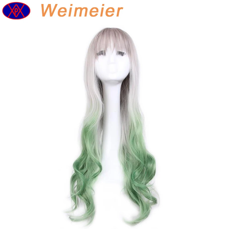 
Wholesale high quality Fiber synthetic body wave cheap and best cosplay wig for party 