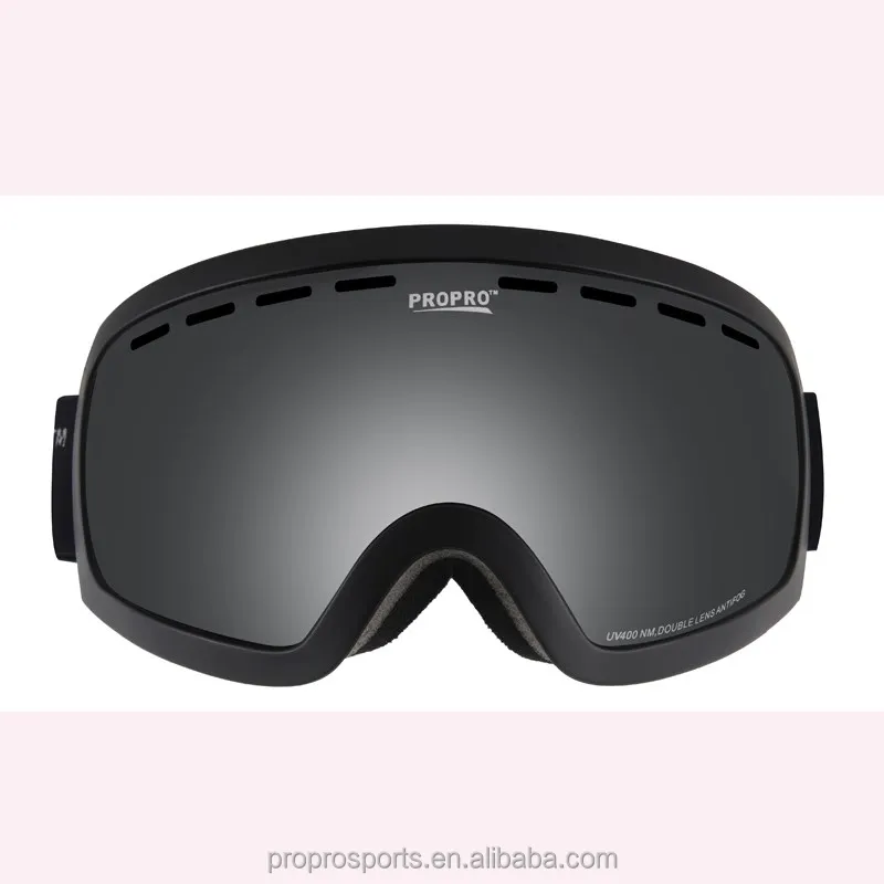 Wholesale propro snow goggles anti fog dual lenses ski goggles adult sports goggles