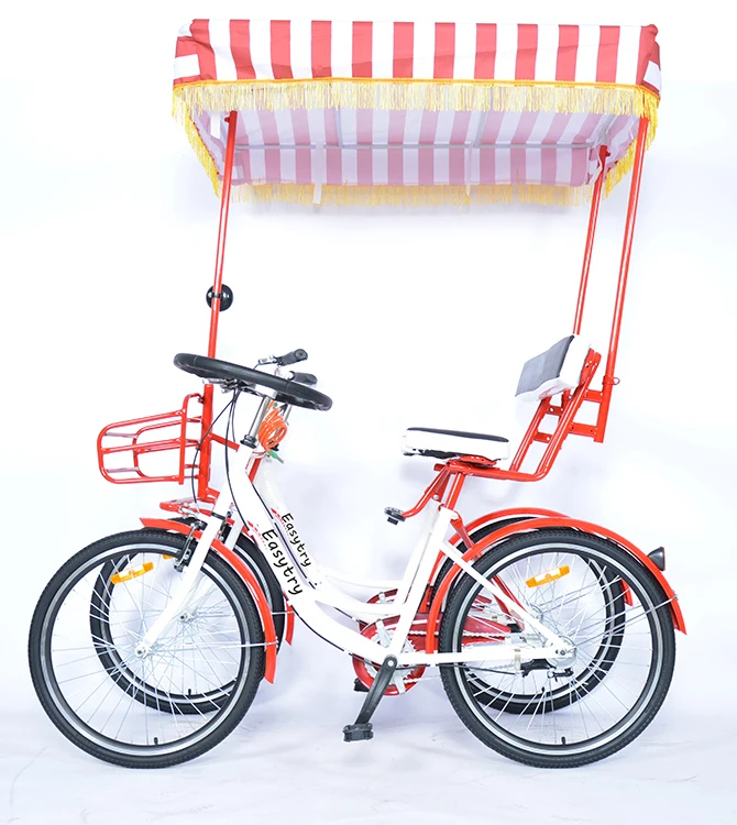 tianjin public sharing Free Spare Parts For Sale Sightseeing 2 Person Surrey Tandem Bike