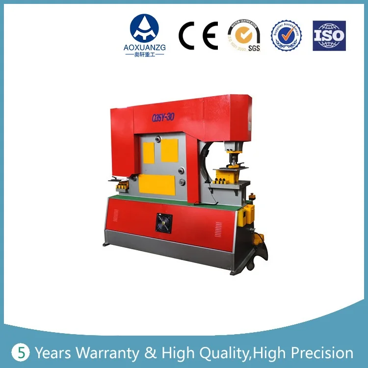 Лучший китайский производитель цена Q35Y-16 электро-гидравлический гибочный пресс машина, гидравлическая комбинированная машина для перфорации и ножницы для резки листового металла