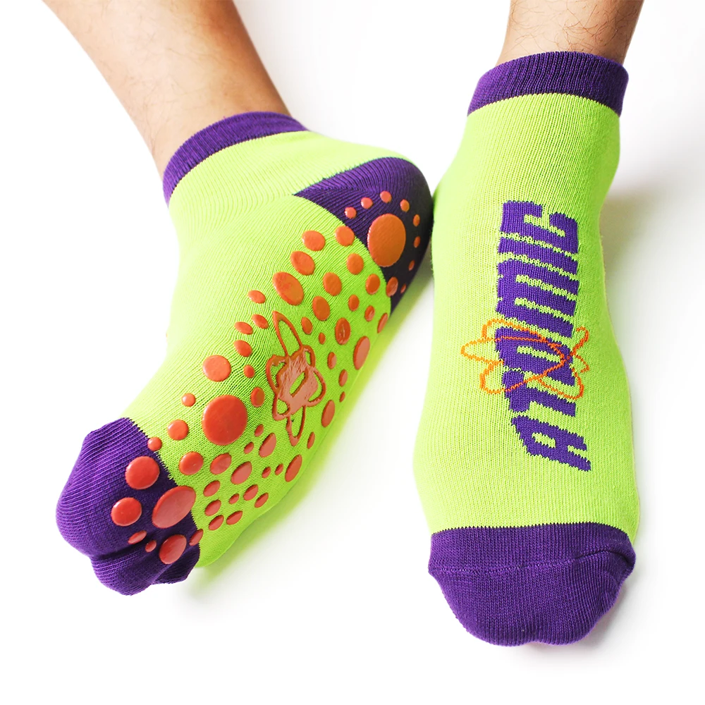 Силиконовые гелевые носки с резиновой подошвой для взрослых логотипом на