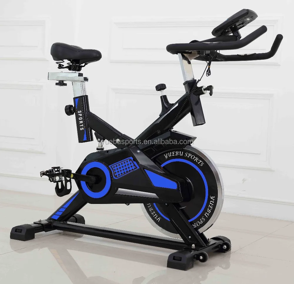 
2018 New Aerobic Training Exercise Fitness Cardio Workout Exercise Spin Bike with NEW design and New Plastic Cover YB7800 