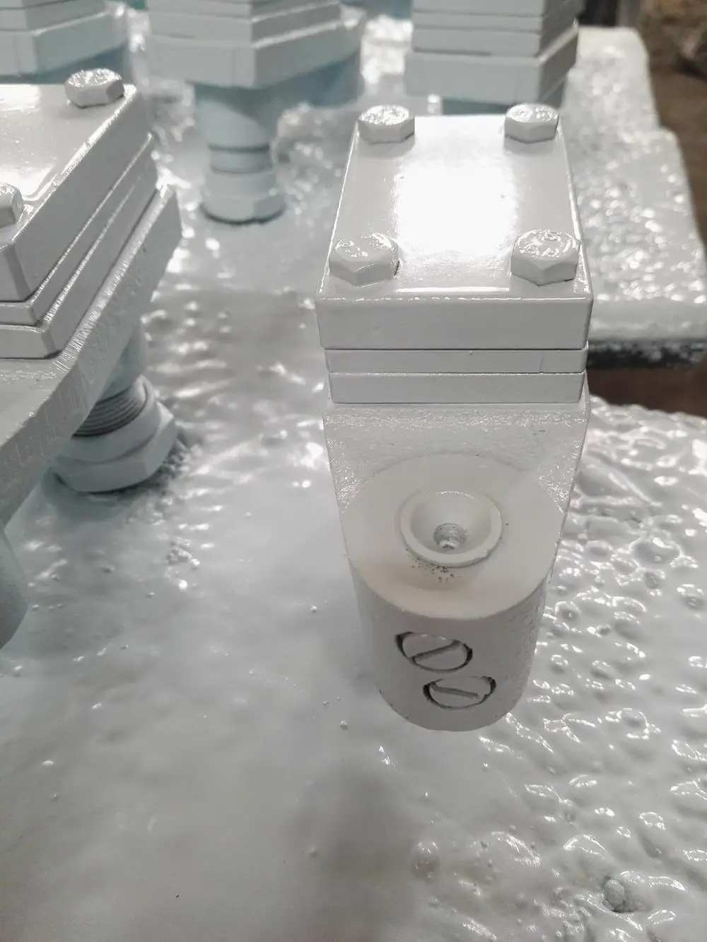 
JW (Jing Wei Brand) JN2-0.835 cc Spinning Pump feeding pump Gear Metering Pump for Viscose Filament Rayon 