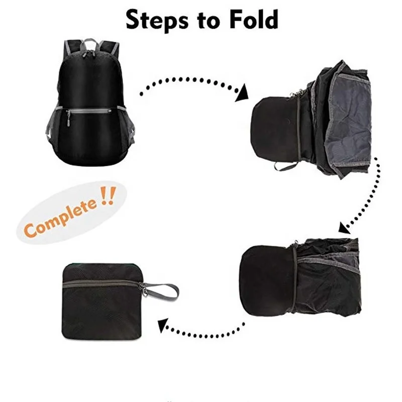 
Amazon Top Seller outdoor hiking lightweight foldable backpack,cheap foldable backpack 