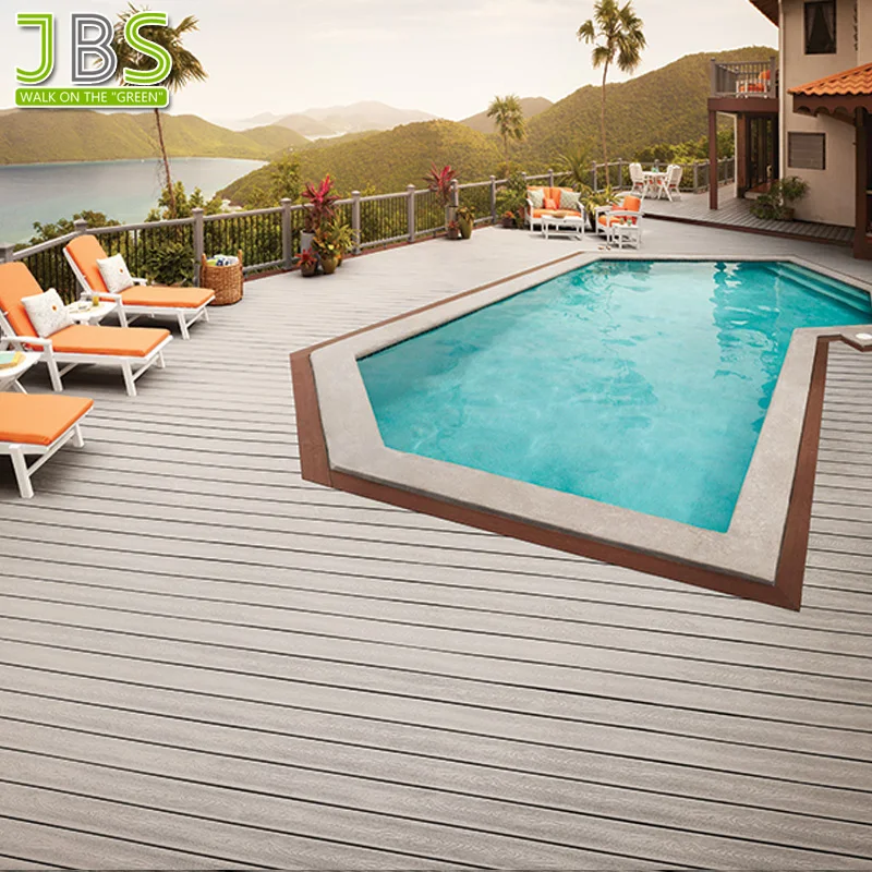 Anti-aging Durable Recycled Plastic Wood Plastic Decking For Boats