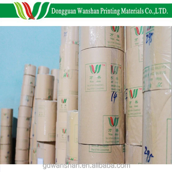 54gsm hardcover book binding crepe kraft paper roll wholesale for dictionary packaging