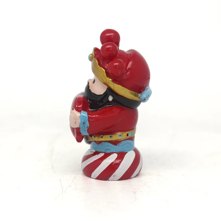 Custom chinese god of fortune red statues resin craft home decor