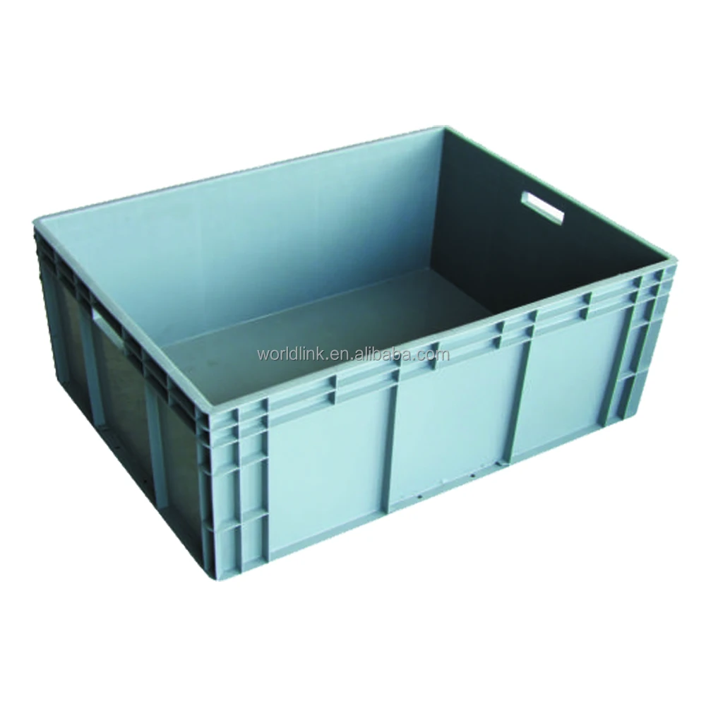 Stackable Storage Mini Durable Plastic EU Tote with Lid