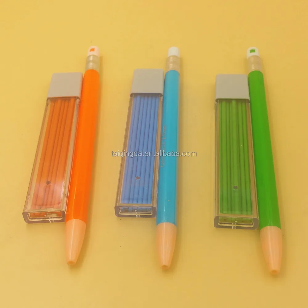 2.0mm colored mechanical pencil with color lead 12 packs