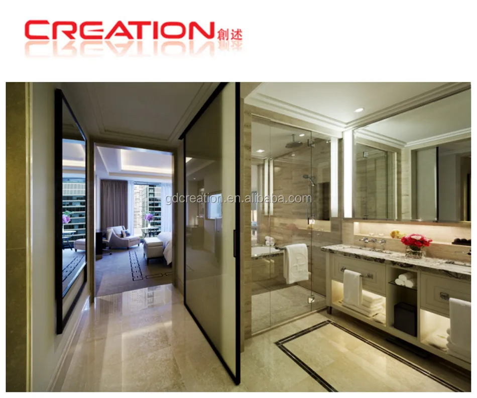 Direct wholesale new designs vanities cabinets hotel bathroom furniture factory