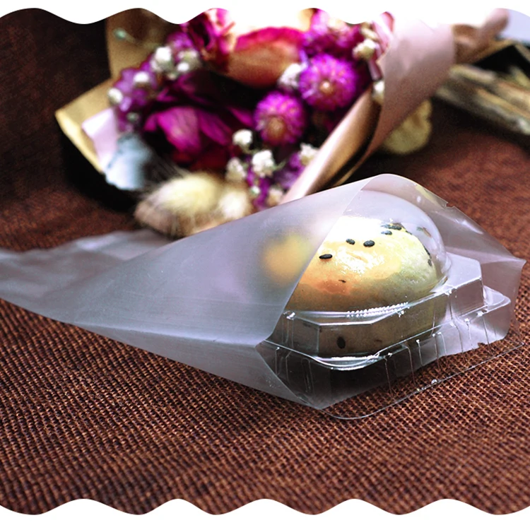 New Arrival Top Sale Back Seal Cookie Snack Plastie Pouch Bag Cleat Heat Sealing Biscuits Food Packing Pouches