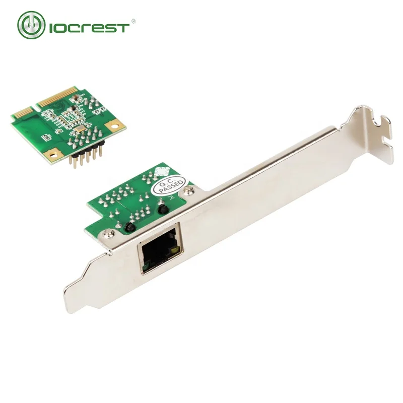 Single Port Gigabit realtek 8111f Mini PCI-e 10/100/1000Mbps Network NIC Card