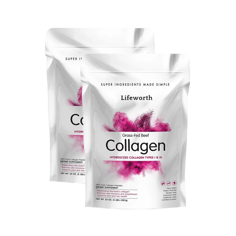 
Lifeworth skin care pure white collagen bulk 