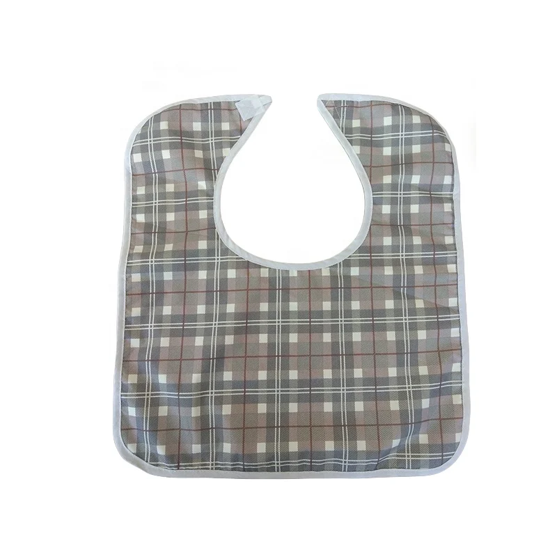 Funny adult bib car front apron for eating and drinking washable reusable waterproof clothing protector