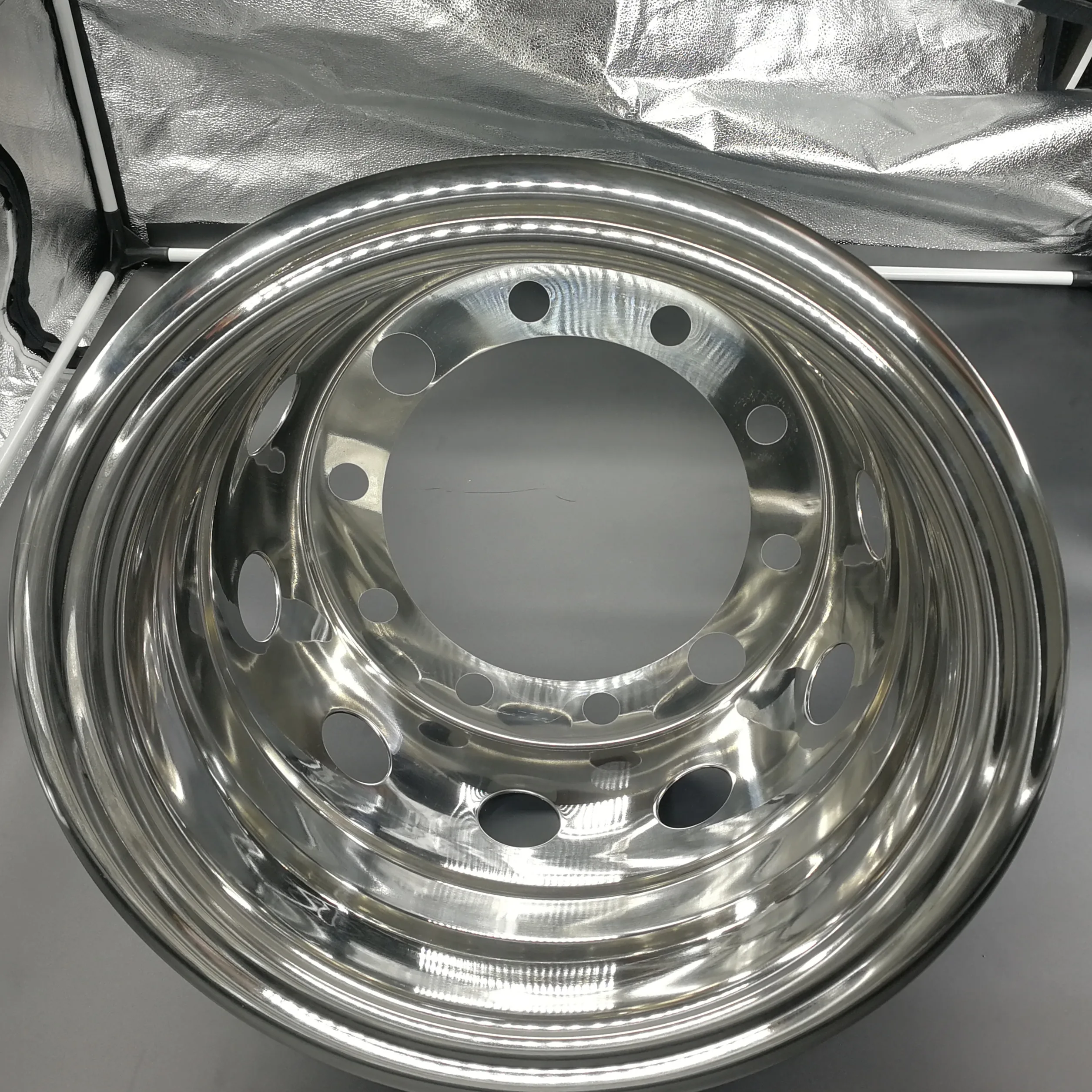 Car Tire Wheel Stainless Steel Cover 55mm Auto Parts Wheel Covers for VW