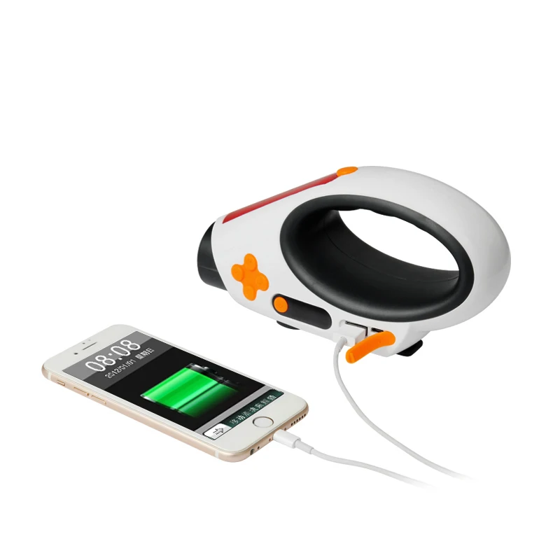  Экстренная Функция SOS сирены светодиодный ручной фонарик Динамо Интернет AM FM радио