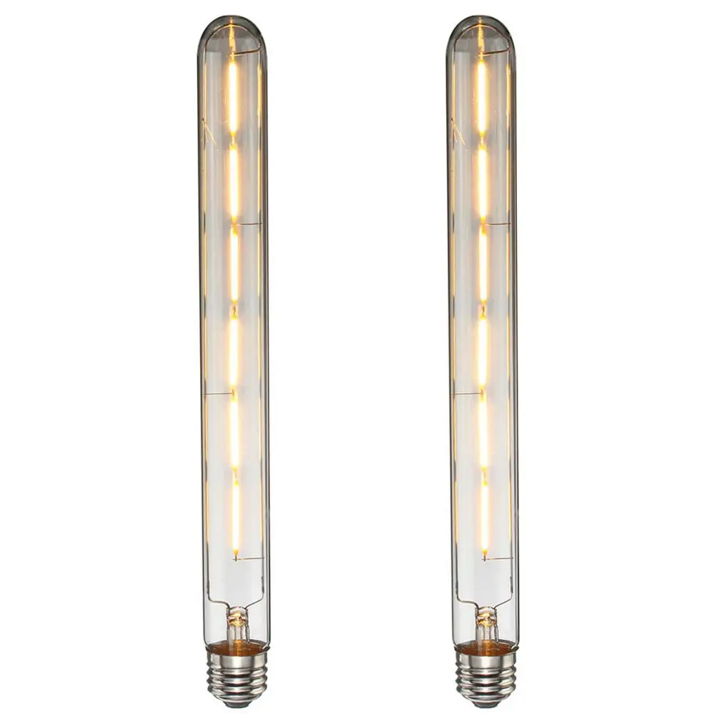 Long Tube LED Filament Bulb T30-300 E27 6W Dimmable